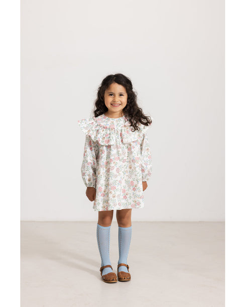 Rochie florala cu guler maxi MarMar Copenhagen